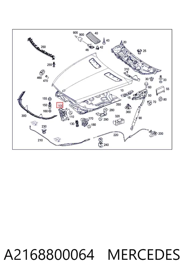  A2168800064 Mercedes