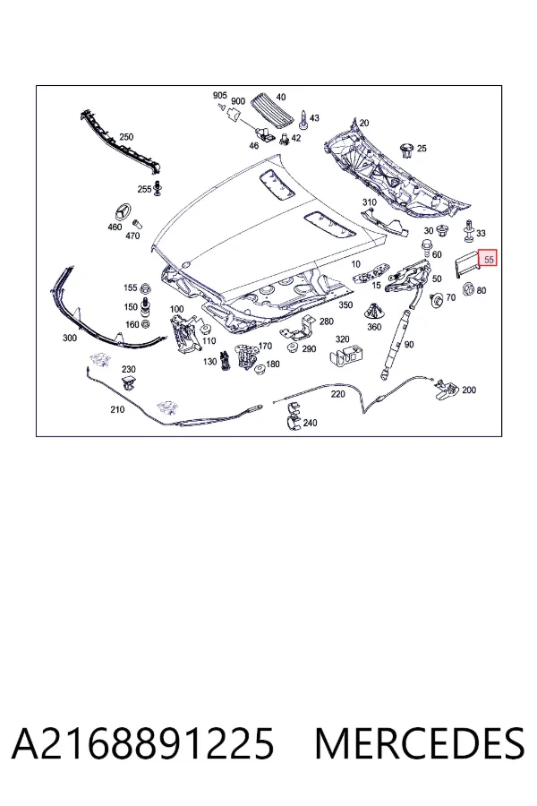  A2168891225 Mercedes