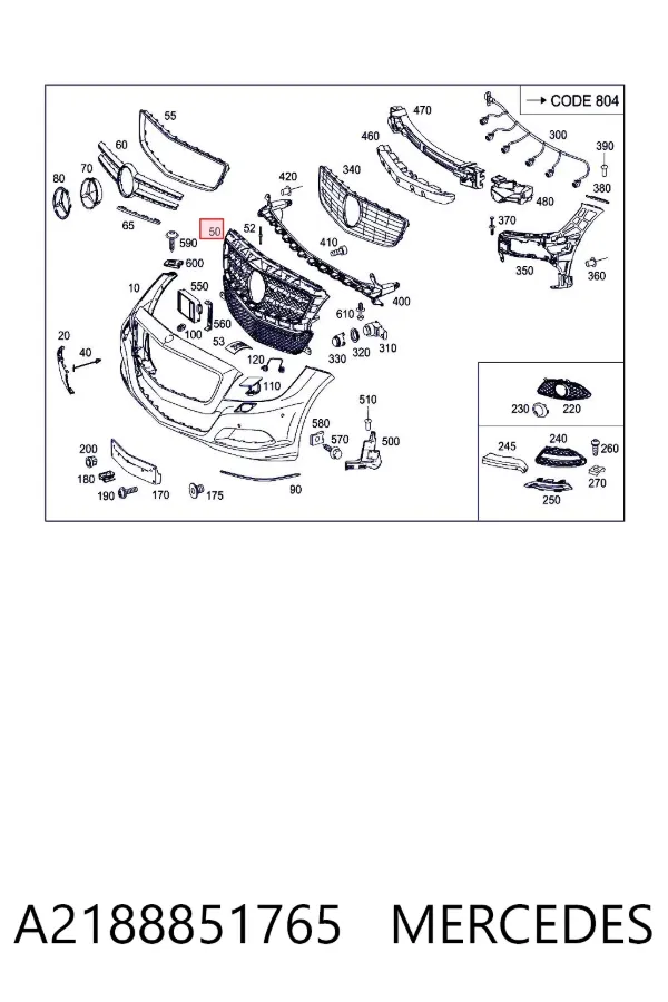  A2188851765 Mercedes