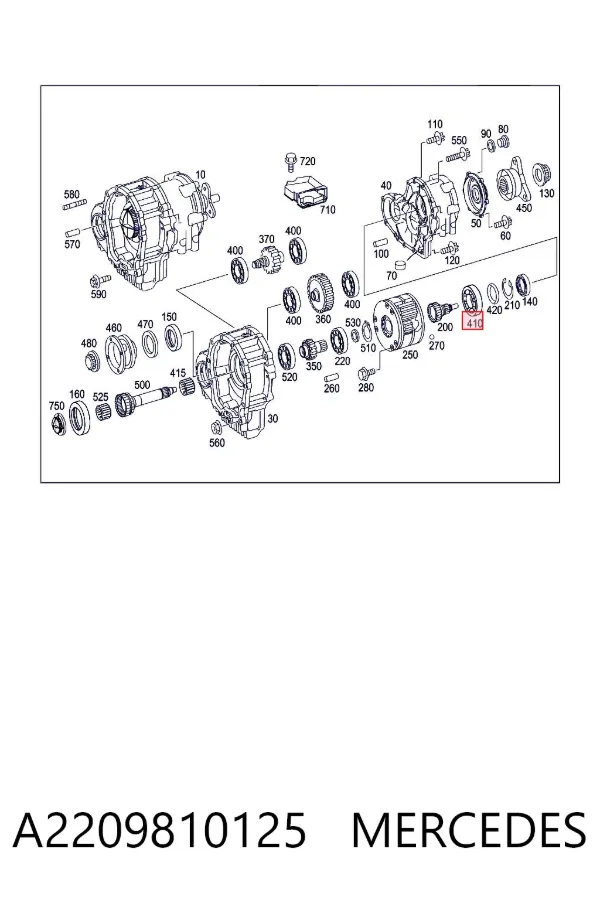  A2209810125 Mercedes
