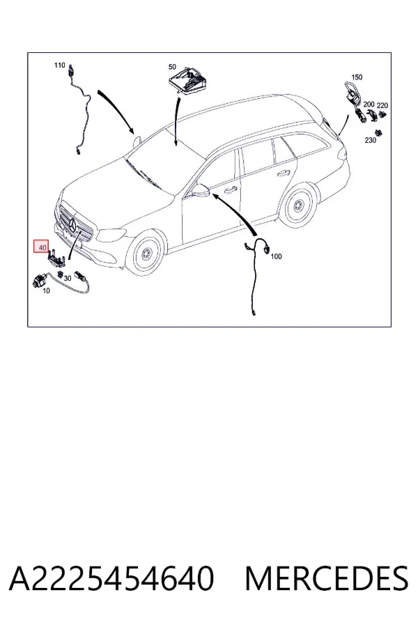  A2225454640 Mercedes