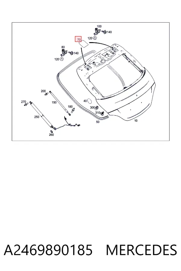  A2469890185 Mercedes