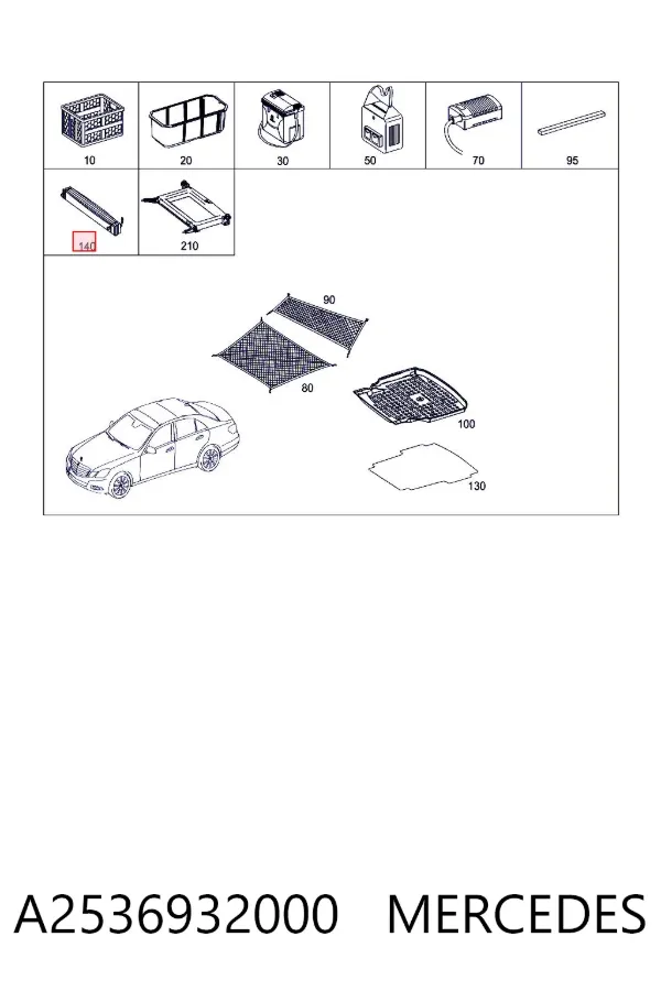  A2536932000 Mercedes
