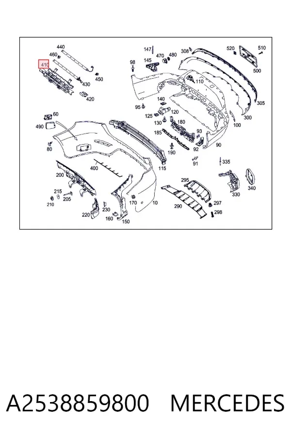  A2538859800 Mercedes