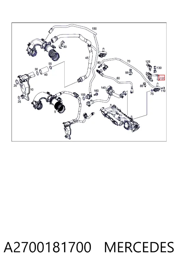  A2700181700 Mercedes