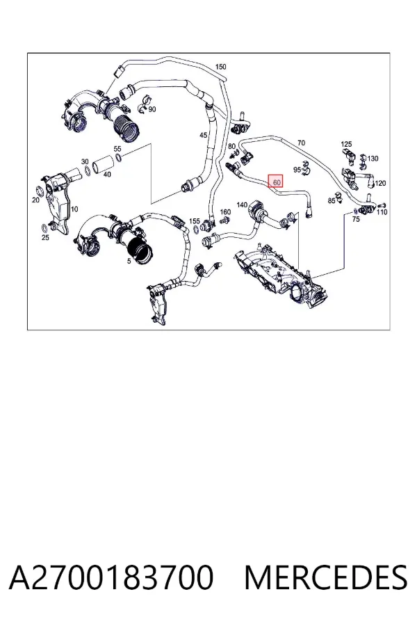  A2700183700 Mercedes