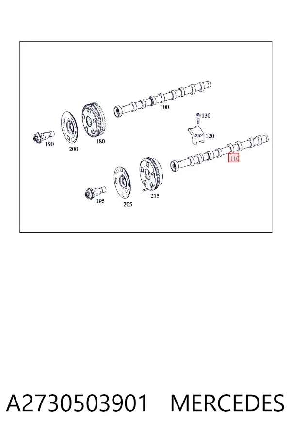  A2730503901 Mercedes