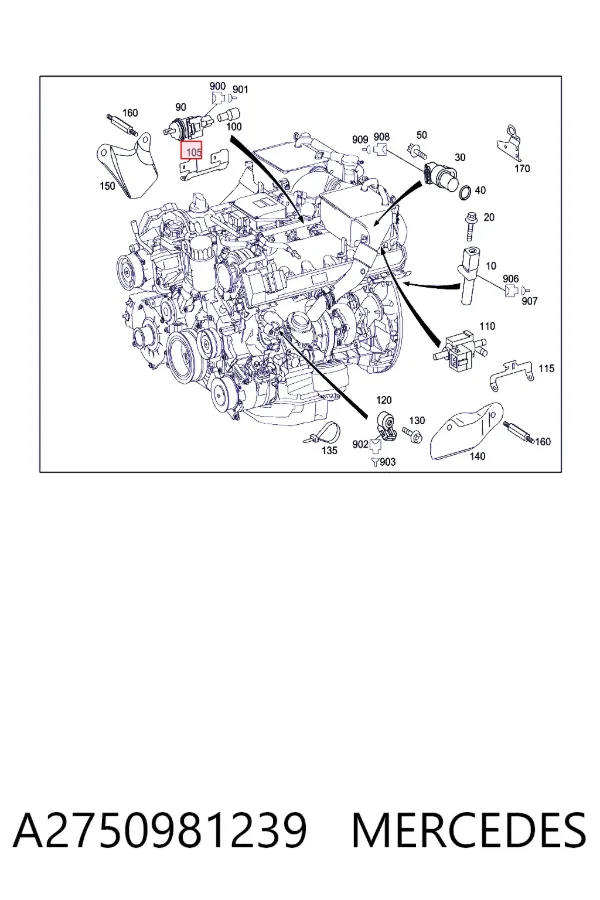  A2750981239 Mercedes