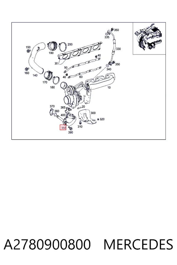  A2780900800 Mercedes