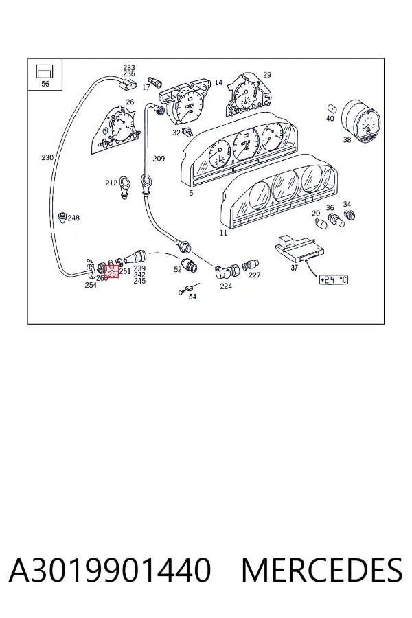  A3019901440 Mercedes