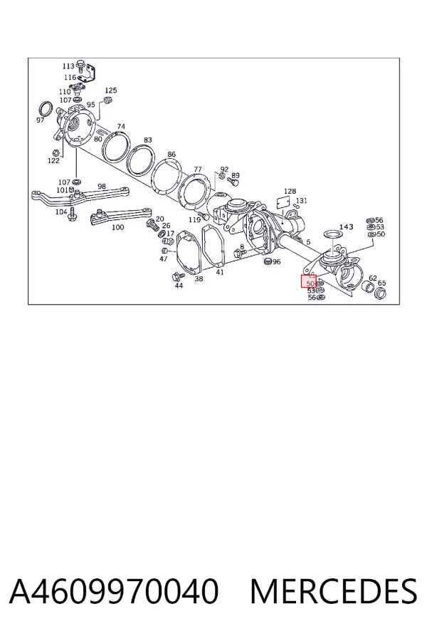  A4609970040 Mercedes