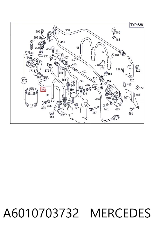  A6010703732 Mercedes