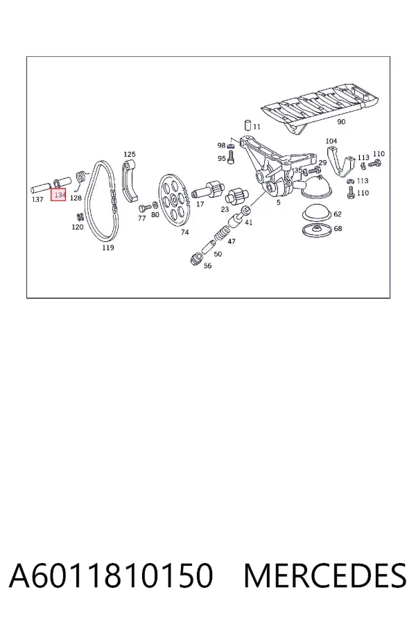  A6011810150 Mercedes