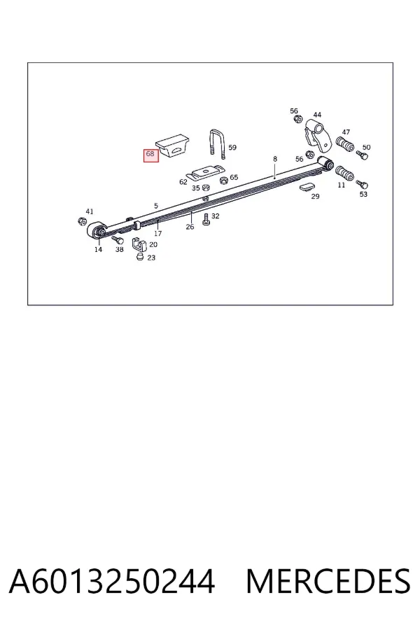  A6013250244 Mercedes
