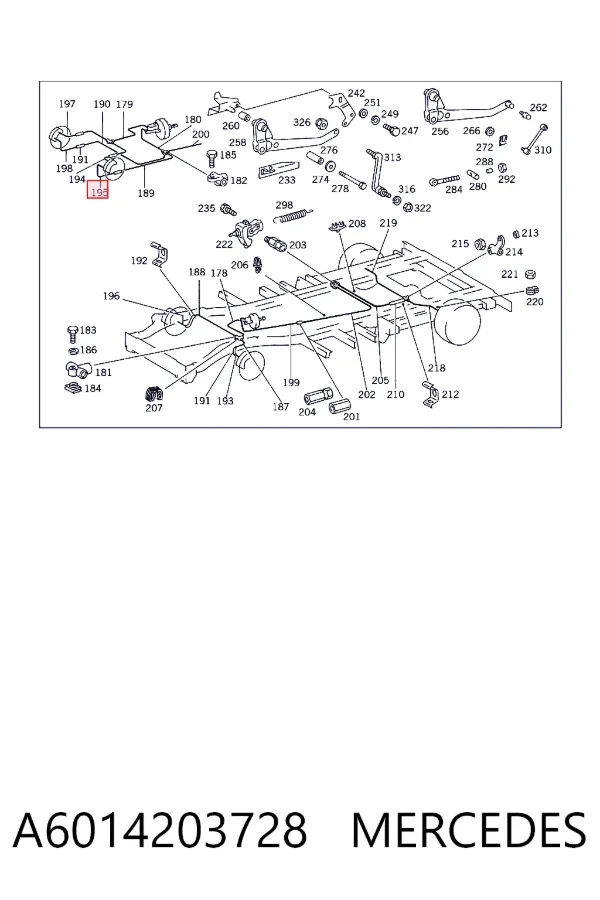  A6014203728 Mercedes