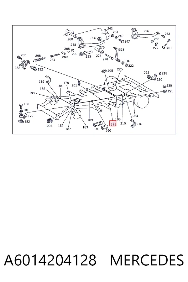  A6014204128 Mercedes