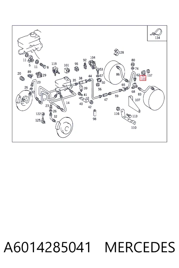  A6014285041 Mercedes