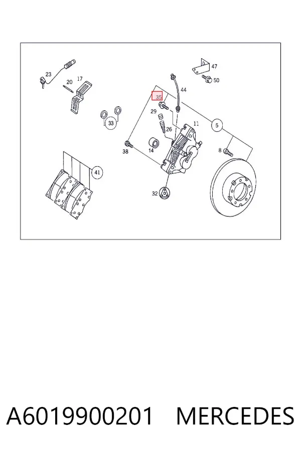  A6019900201 Mercedes