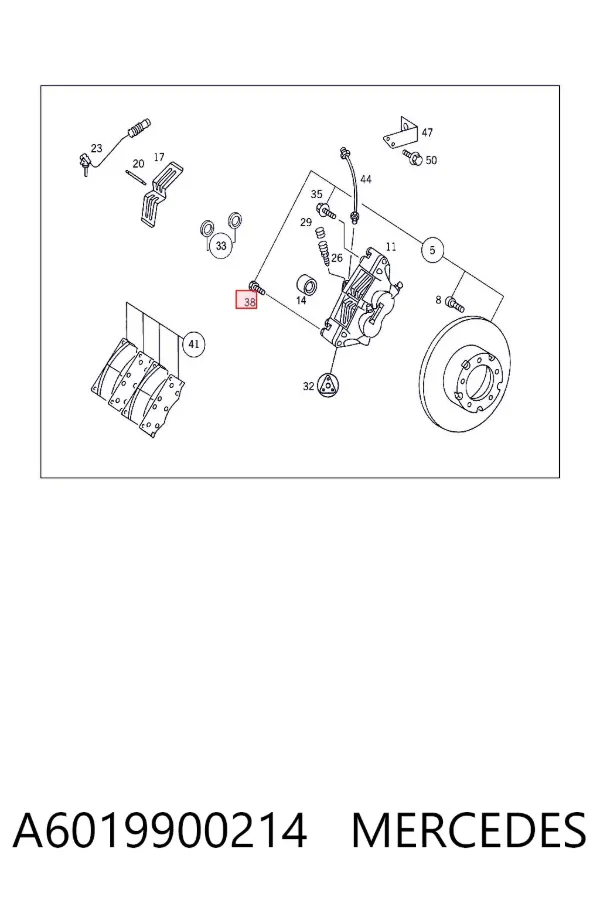  A6019900214 Mercedes