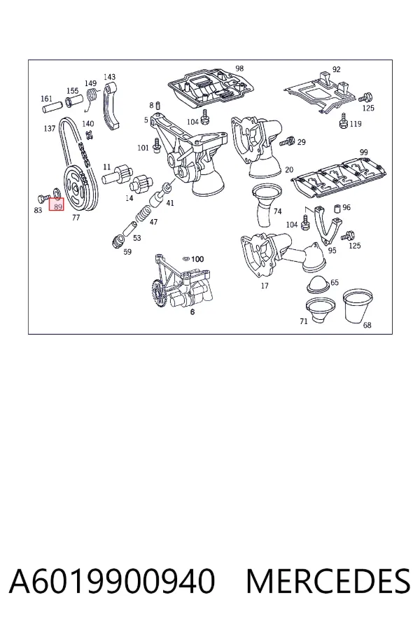  A6019900940 Mercedes