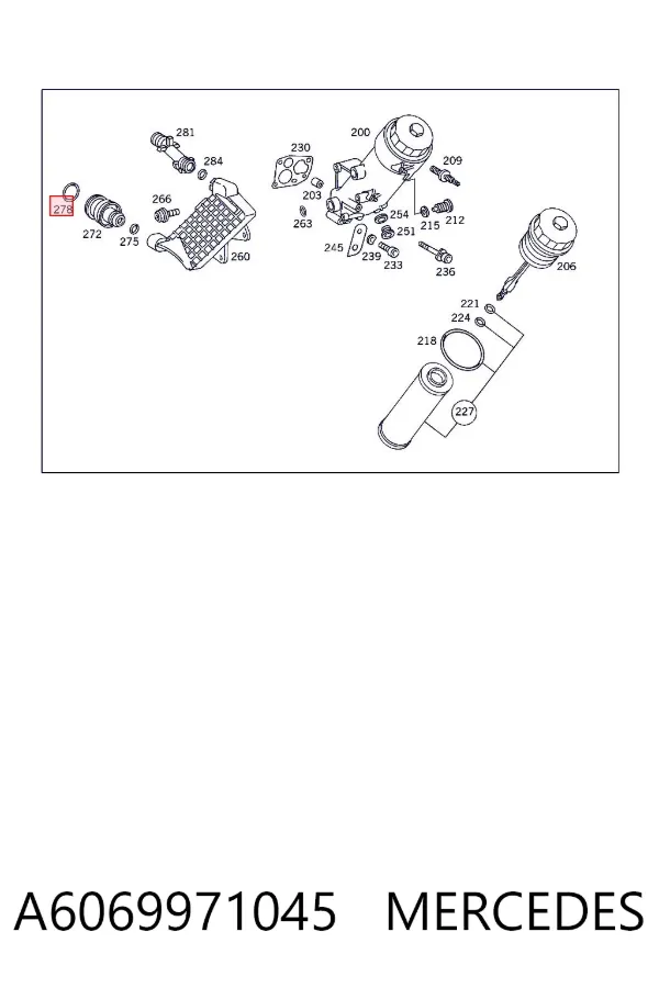  A6069971045 Mercedes