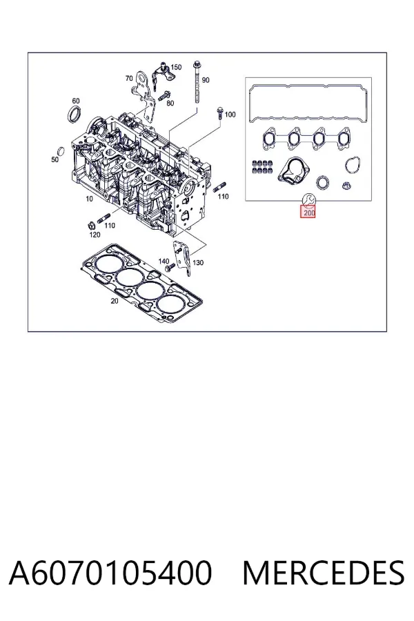  A6070105400 Mercedes