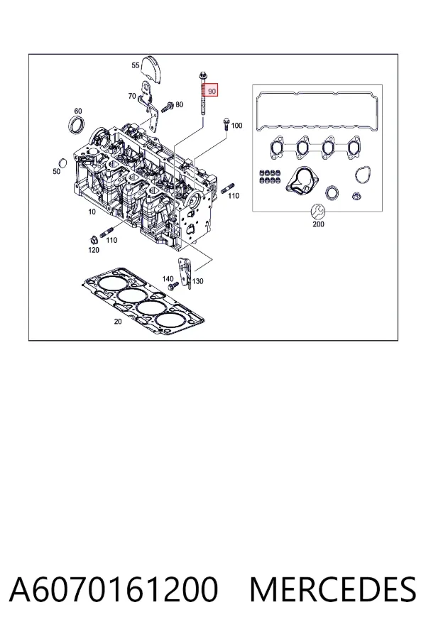  A6070161200 Mercedes