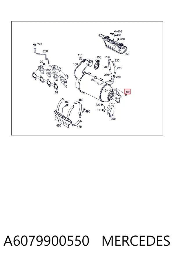  A6079900550 Mercedes