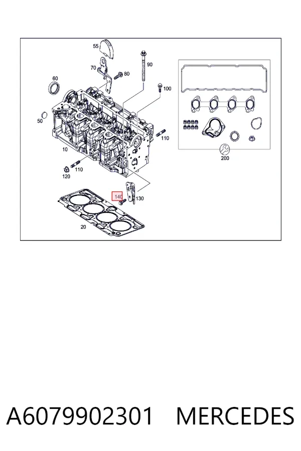  A6079902301 Mercedes