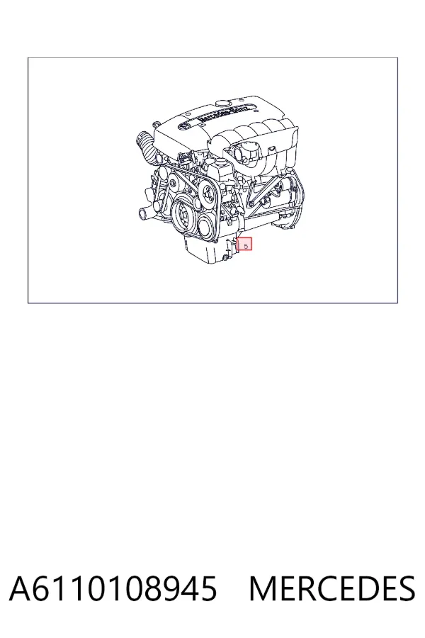 Motor completo A6110108945 Mercedes