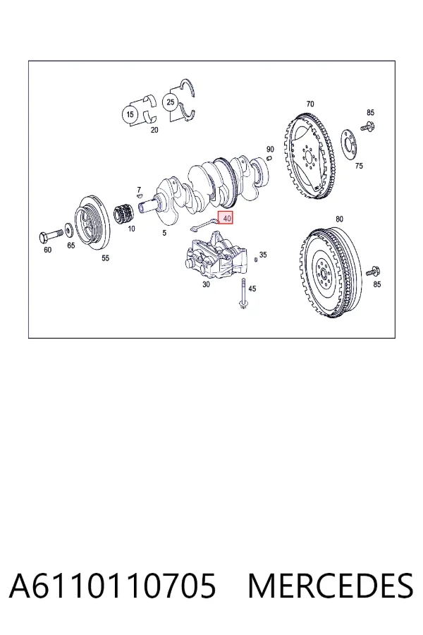  A6110110705 Mercedes