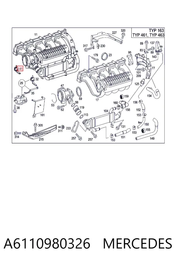  A6110980326 Mercedes