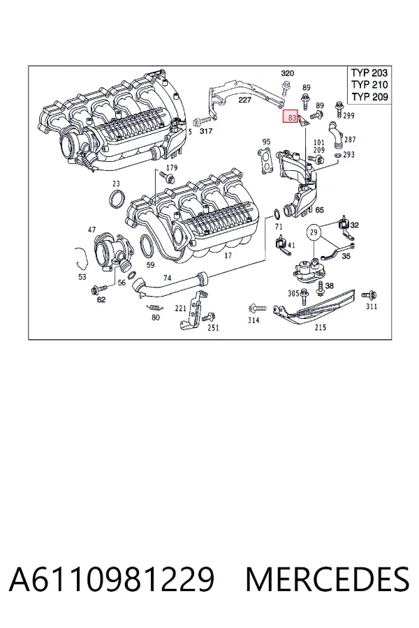  A6110981229 Mercedes