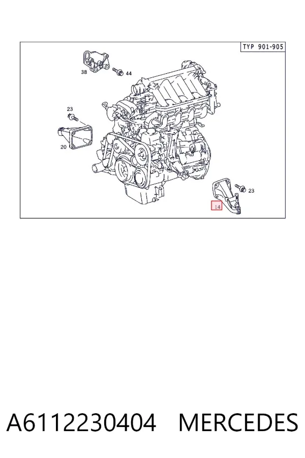  A6112230404 Mercedes
