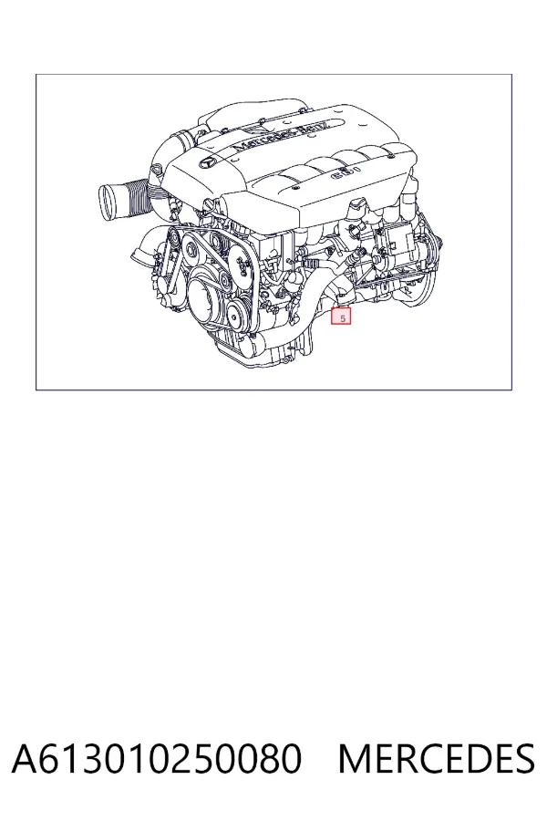 Motor completo A613010250080 Mercedes