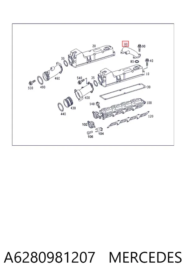  A6280981207 Mercedes