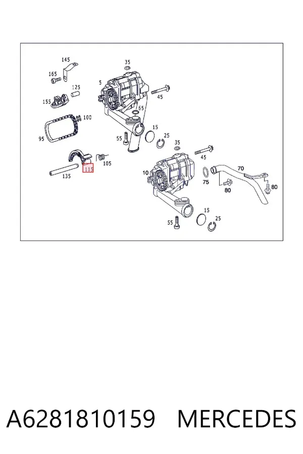  A6281810159 Mercedes
