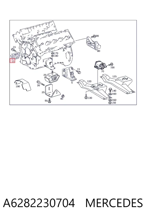  A6282230704 Mercedes