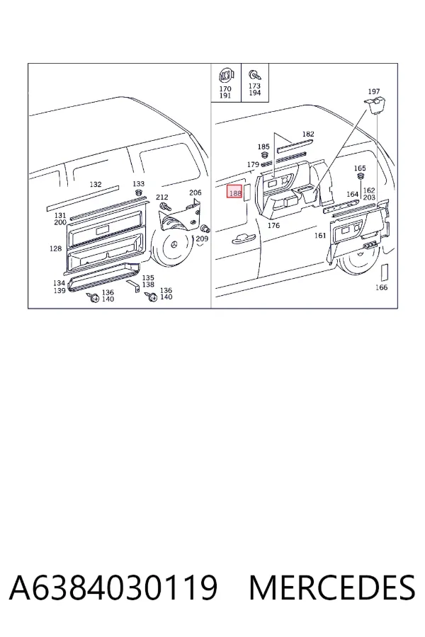  A6384030119 Mercedes