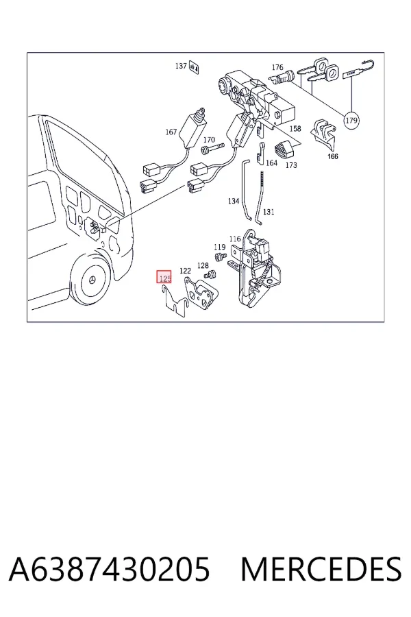  A6387430205 Mercedes