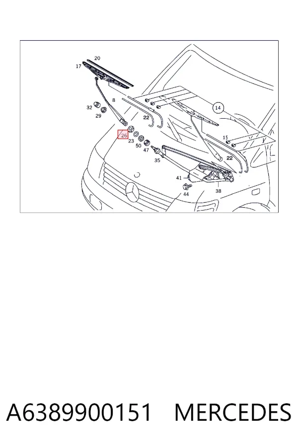  A6389900151 Mercedes