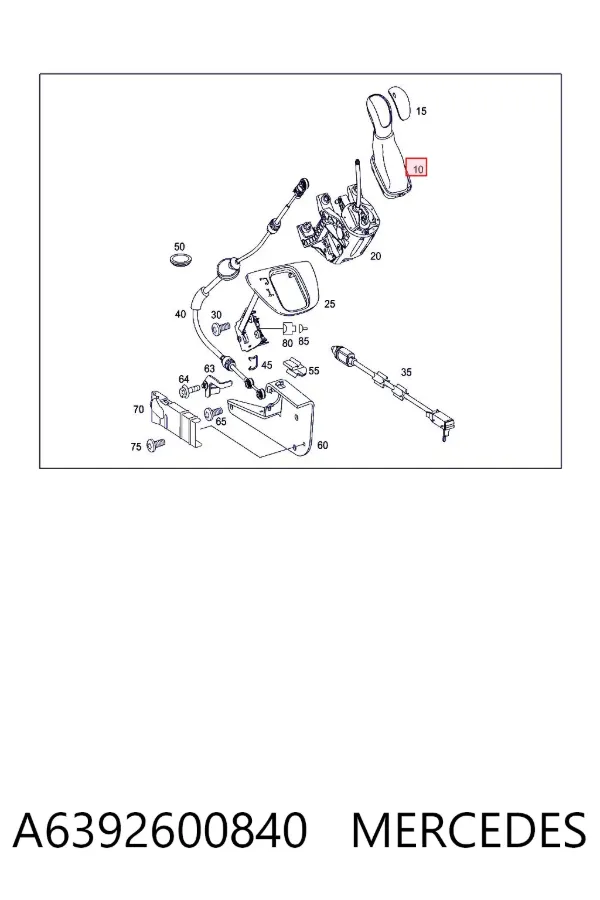 Pomo A6392600840 Mercedes