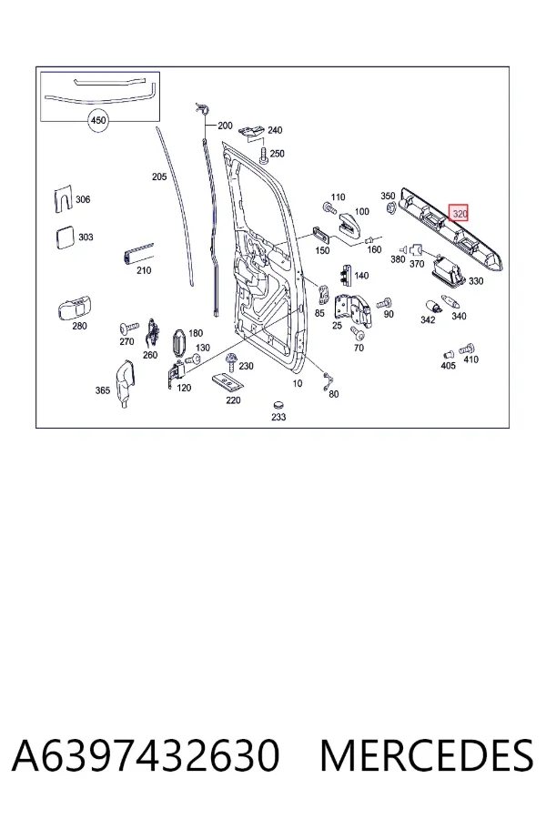 Emblema A6397432630 Mercedes
