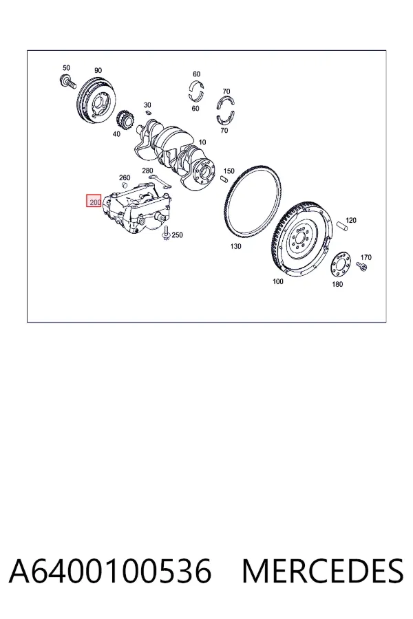  A6400100536 Mercedes