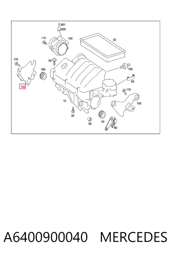  A6400900040 Mercedes