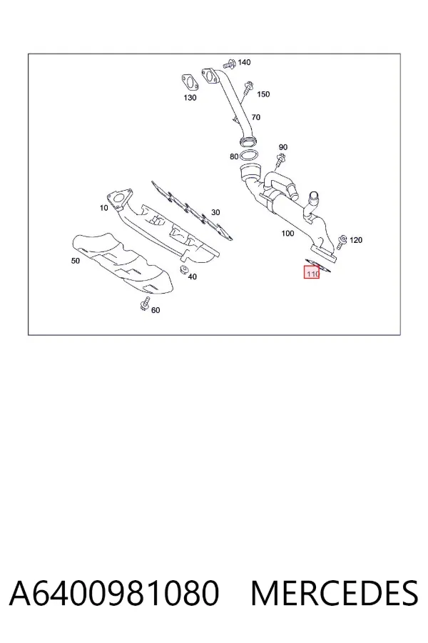  A6400981080 Mercedes