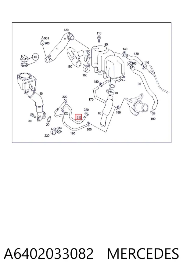  A6402033082 Mercedes