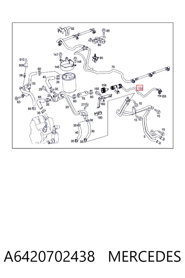  A6420702438 Mercedes