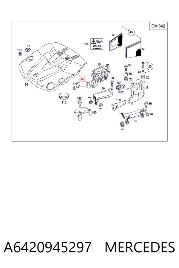  A6420945297 Mercedes