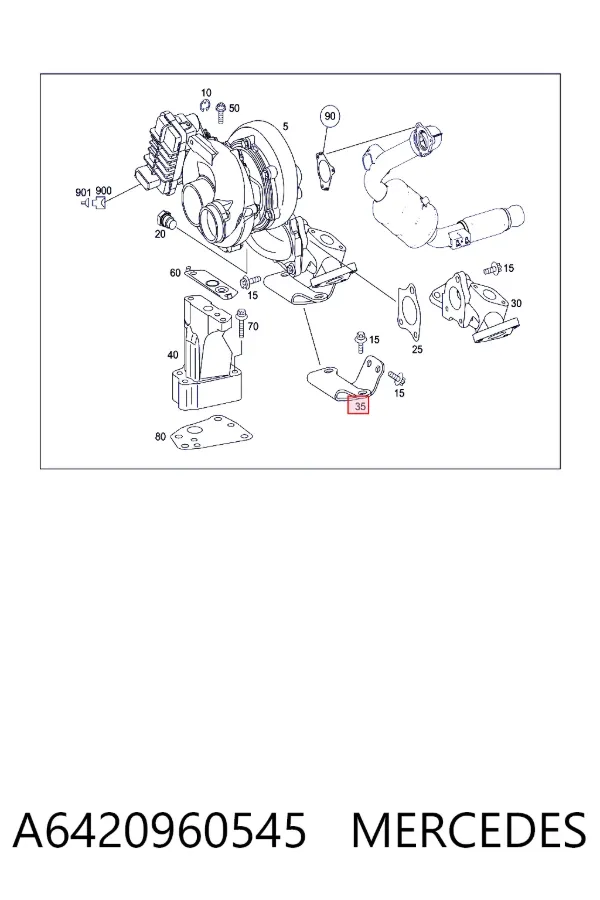  A6420960545 Mercedes